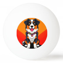 Illustration Joyful Cartoon Dog