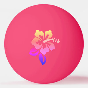Balle De Ping Pong Impression hawaïenne