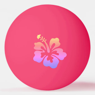Balle De Ping Pong Impression hawaïenne