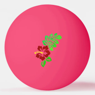 Balle De Ping Pong Impression hawaïenne