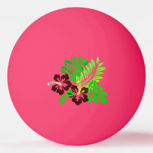 Balle De Ping Pong Impression hawaïenne