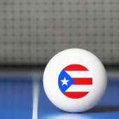 Balle De Ping Pong Indicateur Porto Rico (Filet)