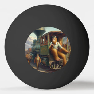 Balle De Ping Pong Ingénieur de train Bigfoot
