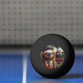 Balle De Ping Pong Ingénieur de train Sloth (Filet)