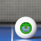 Balle De Ping Pong Intricité verte (Filet)
