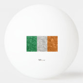Balle De Ping Pong Ireland Flag (Dos)