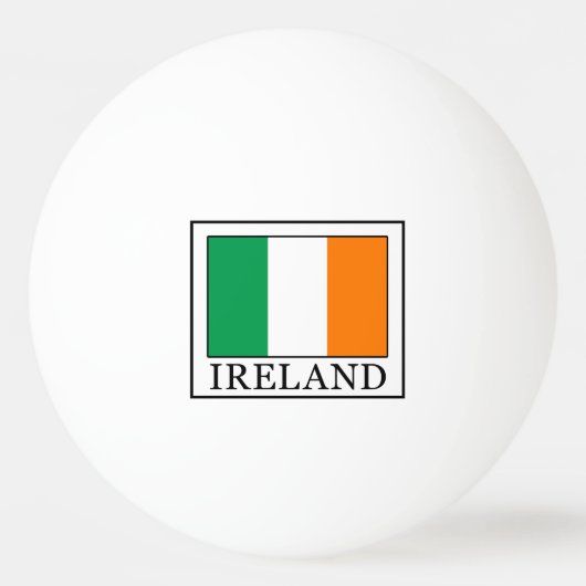 Balle De Ping Pong Irlande (Devant)