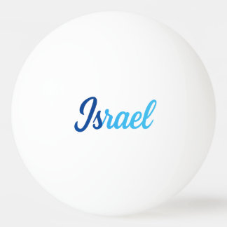 Balle De Ping Pong Israël