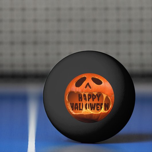 Balle De Ping Pong Jack olantern citrouille Ping de table Halloween
