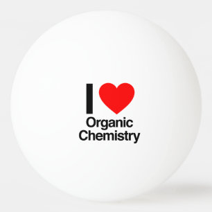 Balle De Ping Pong J'adore la chimie organique