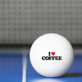 BALLE DE PING PONG J'AIME LE CAFÉ (Filet)