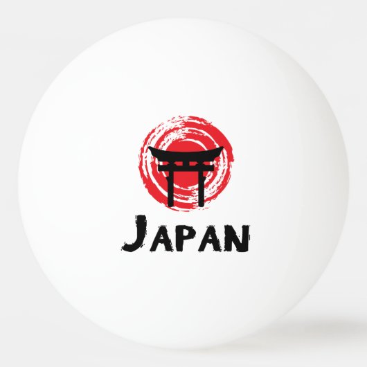 Balle De Ping Pong Japon (Devant)