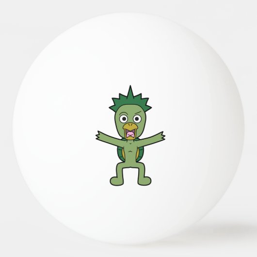 Balle De Ping Pong Japonais Yokai Gawappa (Devant)