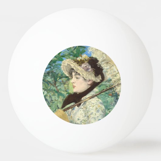 Balle De Ping Pong Jeanne (printemps) Edouard Manet (Devant)