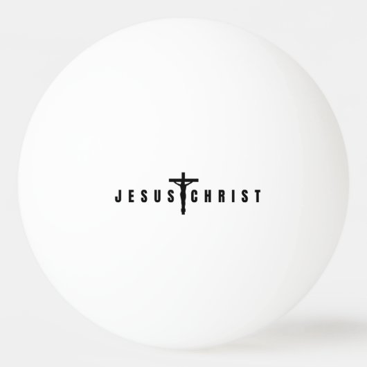 Balle De Ping Pong Jesus Christ (Devant)