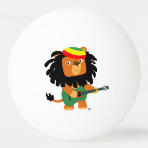 Balle De Ping Pong Joli Dessin Lion de Sion Ping Pong Ball
