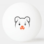 Balle De Ping Pong Joli rose (Dos)