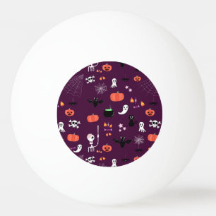Balle De Ping Pong Jolie Halloween créatif et effrayant