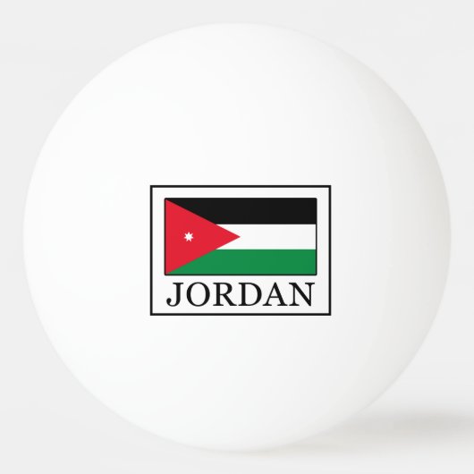 Balle De Ping Pong Jordanie (Devant)