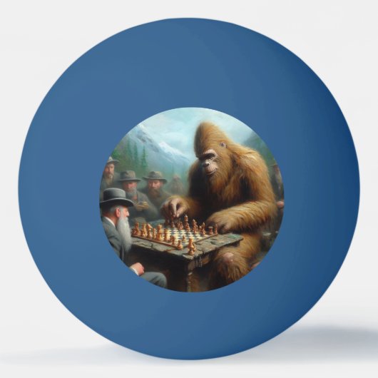 Balle De Ping Pong Jouer aux échecs (Devant)