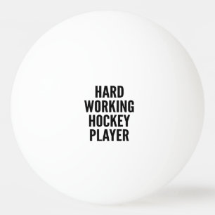 Balle De Ping Pong Joueur de hockey dur