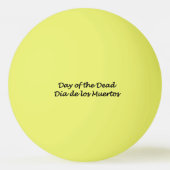 Balle De Ping Pong Jour de la coupe du crâne mort (4) (Dos)