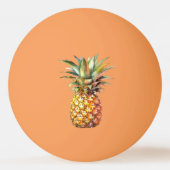 Balle De Ping Pong Joyeux ananas tropical (Devant)
