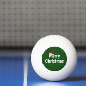 Balle De Ping Pong Joyeux Noël (Filet)