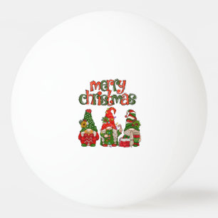 Balle De Ping Pong Joyeux Noël avec le Père Noël