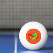 Balle De Ping Pong Joyeux Noël de sirène (Filet)