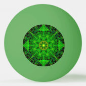 Balle De Ping Pong Kaleidoscope Vert Viridescente (Devant)