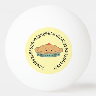 Balle De Ping Pong Kawaii Pi Pie