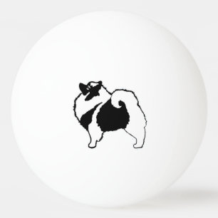 Balle De Ping Pong Keeshond Graphics - Cute Original Chig Art