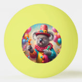 Balle De Ping Pong Koala Clown (Dos)