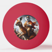 Balle De Ping Pong Koala Kangaroo Rider (Dos)