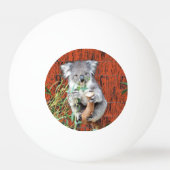 Balle De Ping Pong Koala Snack Time Ping Pong Ball (Dos)