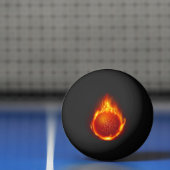 Balle De Ping Pong La balle de Fire Ping Pong (Filet)