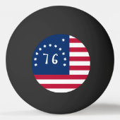 Balle De Ping Pong La bannière de Bennington : le 76e drapeau de bata (Devant)