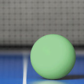Balle De Ping Pong La lumière dans le vert foncé (Filet)