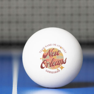 Balle De Ping Pong La Nouvelle-Orléans Louisiane