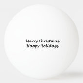 Balle De Ping Pong La veille de Noël 5 (Dos)