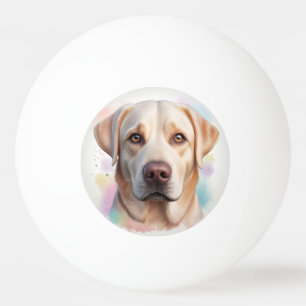 Balle De Ping Pong Labrador Retriever Magical Whimsical Art