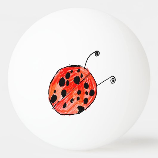 Balle De Ping Pong Ladybug (Devant)