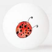 Balle De Ping Pong Ladybug (Dos)
