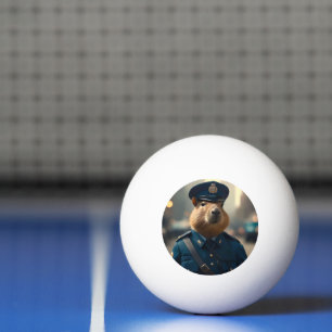 Balle De Ping Pong L'agent Capybara : Garder la paix,