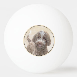 Balle De Ping Pong Lagotto Romagnolo Peinture - Cute Original Chien A