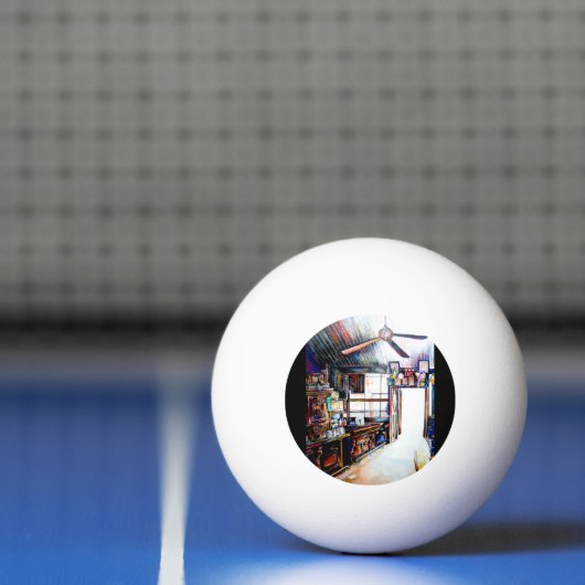 Balle De Ping Pong L'amour n'est pas un mur, c'est un pont (Filet)