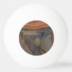 Balle De Ping Pong Le cri de la nature par Edvard Munch 1893