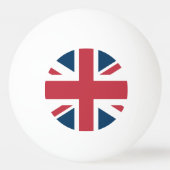 Balle De Ping Pong Le drapeau britannique Union Jack (Devant)