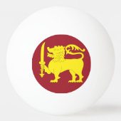 Balle De Ping Pong Le Sri Lanka (Dos)